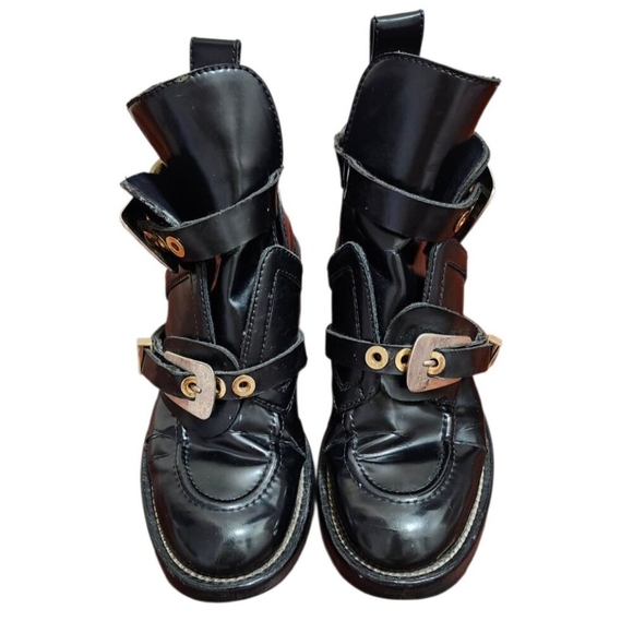 Balenciaga Ceinture Cutout Boots Size EU 38/US 7,5 - Picture 4 of 16